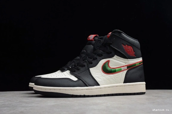 High Star Retro (A Is Sports Born) Jordan 1 Illustrated 555088-015 555088-015 1214